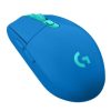mouse logitech g305 lightspeed gaming inalámbrico sensor hero 6 botones color azul