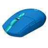 mouse logitech g305 lightspeed gaming inalámbrico sensor hero 6 botones color azul