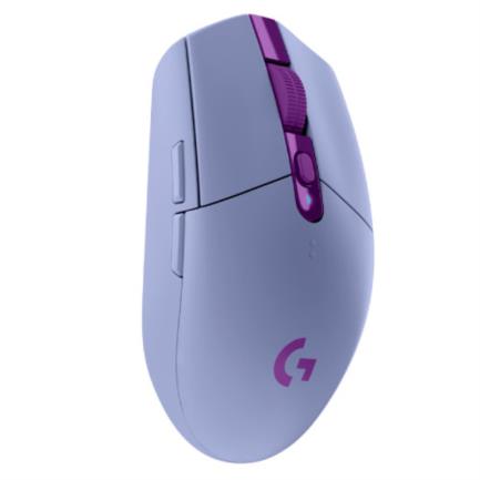 mouse logitech g305 lightspeed gaming inalámbrico sensor hero 6 botones color lila mouse logitech g305 lightspeed gaming inalámbrico sensor hero 6 botones color lila