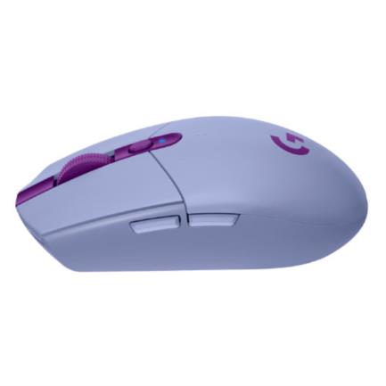 mouse logitech g305 lightspeed gaming inalámbrico sensor hero 6 botones color lila mouse logitech g305 lightspeed gaming inalámbrico sensor hero 6 botones color lila