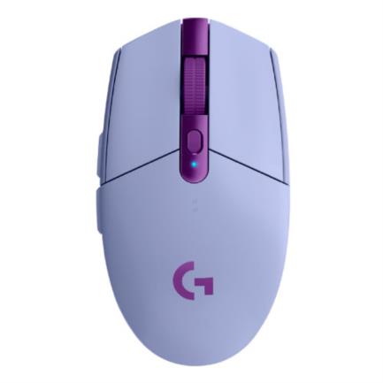 mouse logitech g305 lightspeed gaming inalámbrico sensor hero 6 botones color lila mouse logitech g305 lightspeed gaming inalámbrico sensor hero 6 botones color lila