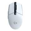 mouse logitech g305 lightspeed gaming inalámbrico color blanco