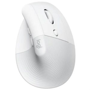 mouse logitech lift ergonómico vertical 1000dpi color gris pálido