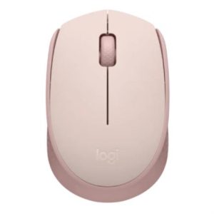 mouse logitech m170 inalámbrico simplicidad de plug play 1000dpi color rosa