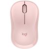 mouse logitech m240 Óptico inalámbrico click silencioso bluetooth usb 100dpi color rosa