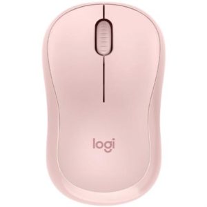 mouse logitech m240 Óptico inalámbrico click silencioso bluetooth usb 100dpi color rosa