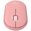mouse logitech pebble 2 m350s inalámbrico bluetooth 4000dpi color rosa