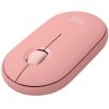 mouse logitech pebble 2 m350s inalámbrico bluetooth 4000dpi color rosa