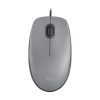 mouse logitech alambrico m110 silent gray