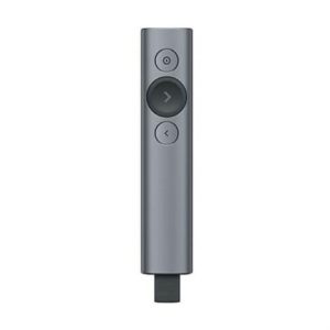 presentador logitech spotlight láser bluetooth color plata