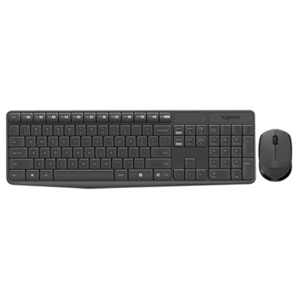 kit teclado y mouse logitech mk235 inalámbrico usb color negro kit teclado y mouse logitech mk235 inalámbrico usb color negro