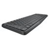 kit teclado y mouse logitech mk235 inalámbrico usb color negro
