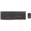 teclado y mouse logitech mk295 silent inalámbrico usb color grafito