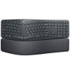 teclado logitech ergo k860 partido inalámbrico español color negro