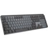 teclado logitech mx mechanical inalámbrico alto desempeño color grafito