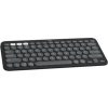 teclado bluetooth logitech pebble keys 2 k380s emparejamiento multidispositivo inalámbrico color grafito