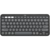teclado bluetooth logitech pebble keys 2 k380s emparejamiento multidispositivo inalámbrico color grafito