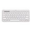 teclado bluetooth logitech pebble keys 2 k380s emparejamiento multidispositivo inalámbrico color blanco