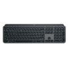 teclado logitech mx keys s inalámbrico color gris