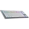 teclado logitech g915 x lightspeed tkl blanco