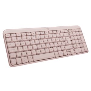 teclado logitech k250 bluetooth rosa