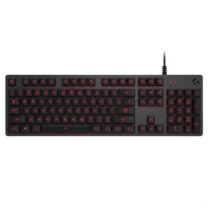 teclado logitech g413 mecánico gaming usb color negro