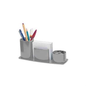 organizador acrimet porta clip/notas/lapiz humo