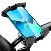 soporte perfect choice para smartphone motocicleta o bicicleta con bloqueo de seguridad rotación 360