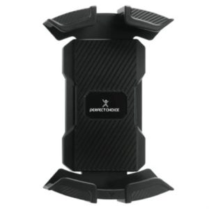 soporte perfect choice para smartphone motocicleta o bicicleta con bloqueo de seguridad rotación 360