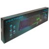 kit gamer perfect choice teclado transparente + mouse helumo alámbrico ergonómico y resistente