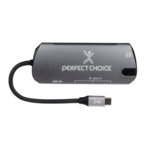 hub perfect choice usb tipo c