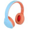 audífonos perfect choice on ear inalámbricos bluetooth color azul coral