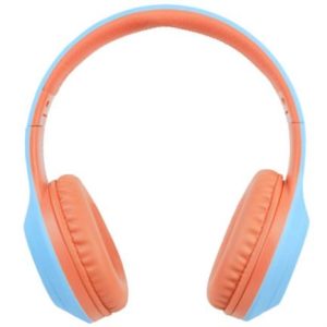 audífonos perfect choice on ear inalámbricos bluetooth color azul coral