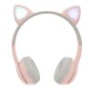 diadema perfect choice catto inalámbrica con luz para niños color rosa