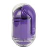 audífonos inalámbricos perfect choice tws estuche transparente clearbeat con indicador de carga color morado