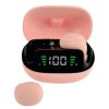 audífonos inalámbricos perfect choice tws mini tiny beats con indicador de carga color rosa
