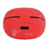 audífonos inalámbricos perfect choice tws mini tiny beats con indicador de carga color rojo