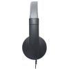 audífonos perfect choice profesional usb con micrófono cable 1.8m negro con gris