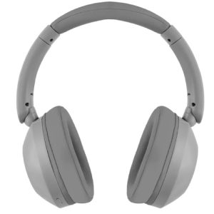 diadema bt inalambrica on ear soundia gris