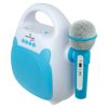 karaoke perfect choice sing portátil inalámbrico bluetooth para niños color azul blanco