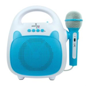 karaoke perfect choice sing portátil inalámbrico bluetooth para niños color azul blanco