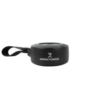 bocina perfect choice handy portátil inalámbrica batería recargable luz rgb color negro