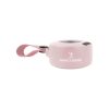 bocina perfect choice handy portátil inalámbrica batería recargable luz rgb color rosa