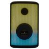 bocina perfect choice rampage profesional portable rgb 30w color negro