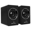 bocina para computadora mosso perfect choice sonido estéreo 2.0 conector usb negro