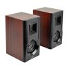 bocina para computadora meridian perfect choice acabado de madera 2.0