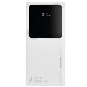power bank perfect choice carga rápida 10000 mah 22.5w 4 puertos usb micro/a/c color blanco