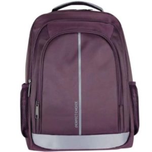 mochila perfect choice essential 15" 17" para laptop color morado