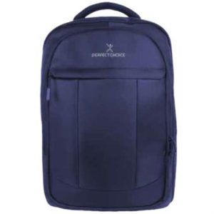 mochila perfect choice auden laptop 15.6" 17" color azul
