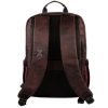 mochila perfect choice phenix para laptop 15.6" 17" color tinto